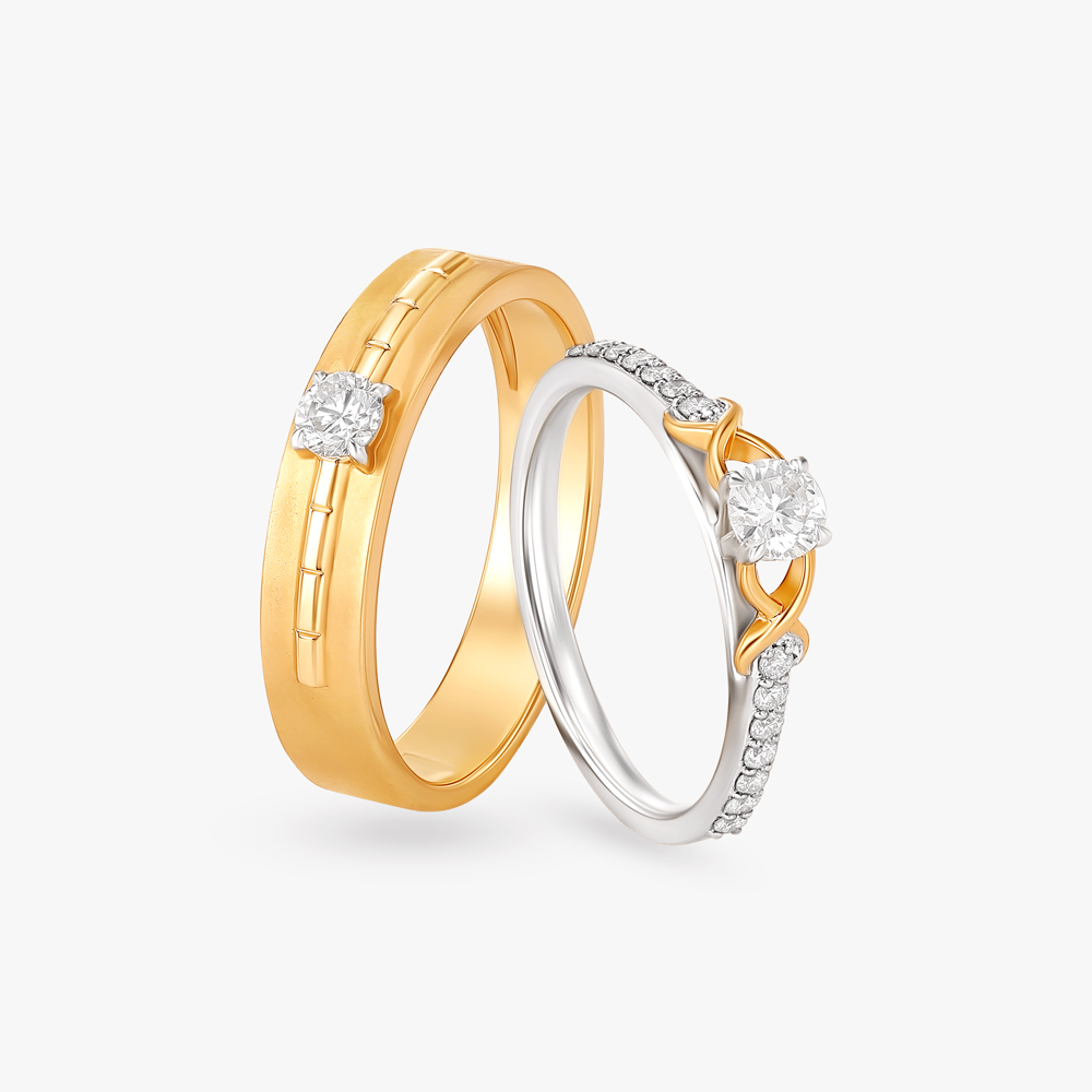 Together Forever Diamond Couple Rings
Together Forever Diamond Couple Rings