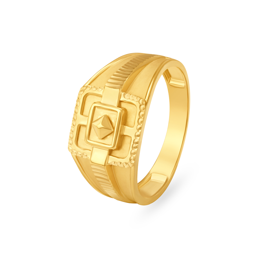 Textured Men's Finger Ring
Textured Men's Finger Ring