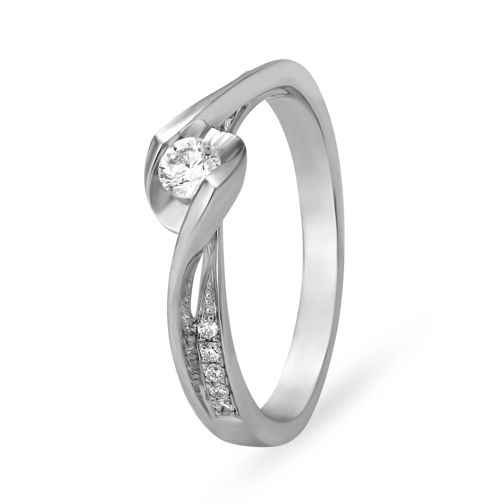 Whisper of Forever Platinum Solitaire Finger Ring
Whisper of Forever Platinum Solitaire Finger Ring