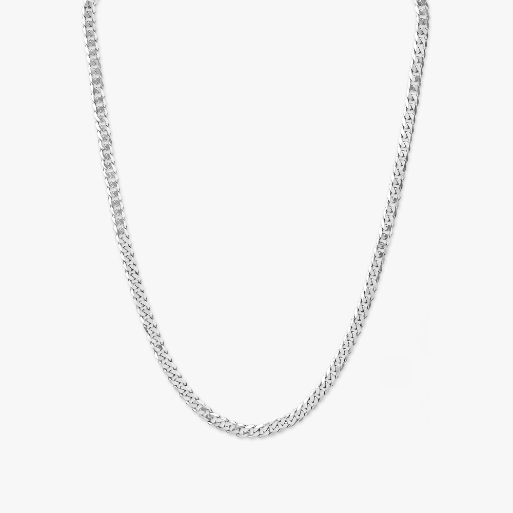 Alpha Link Silver Chain for Men
Alpha Link Silver Chain for Men