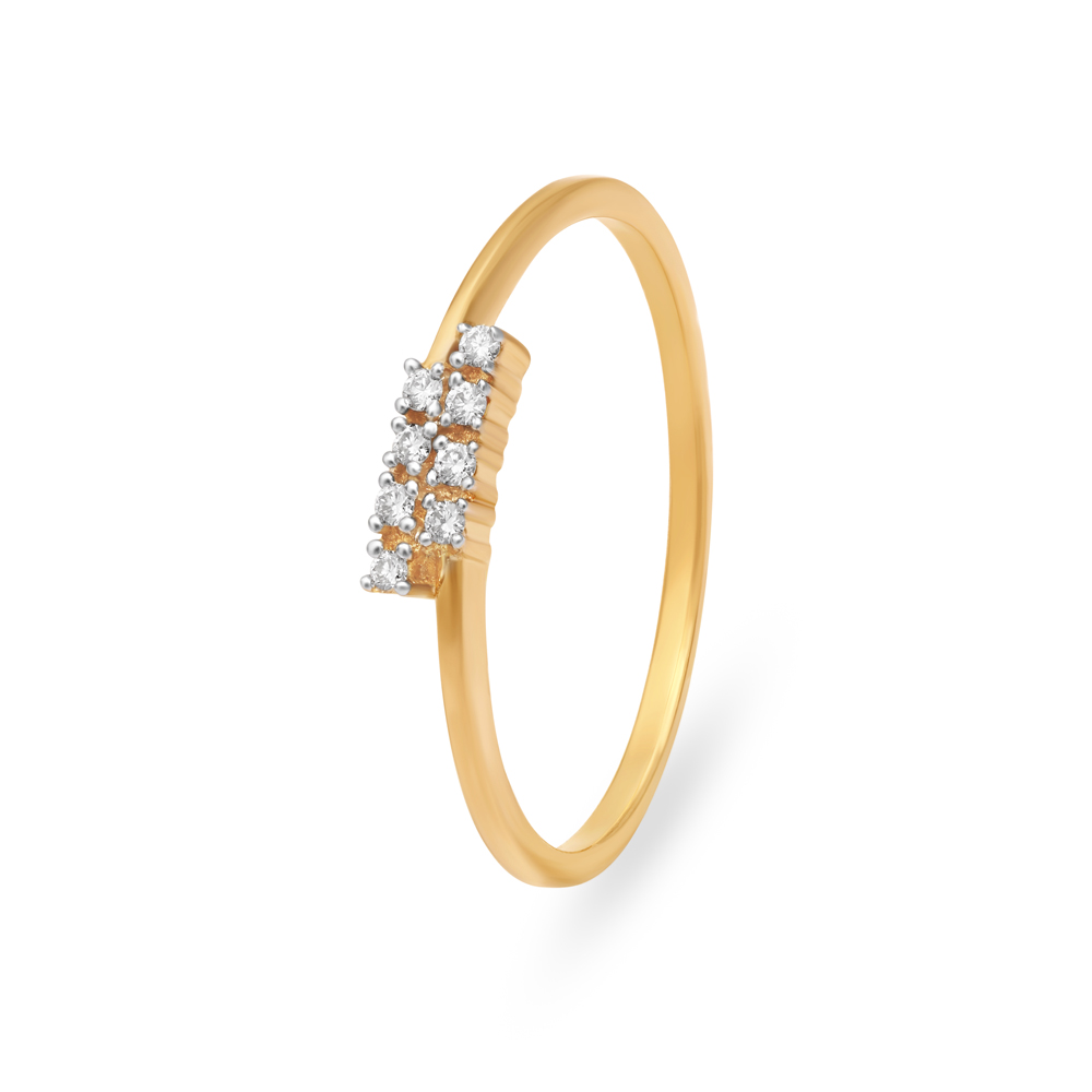 Dazzling Gold and Diamond Finger Ring
Dazzling Gold and Diamond Finger Ring