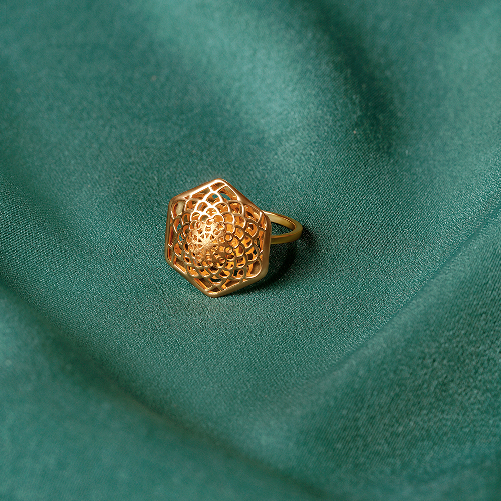 Graceful Charm Floral Ring
Graceful Charm Floral Ring