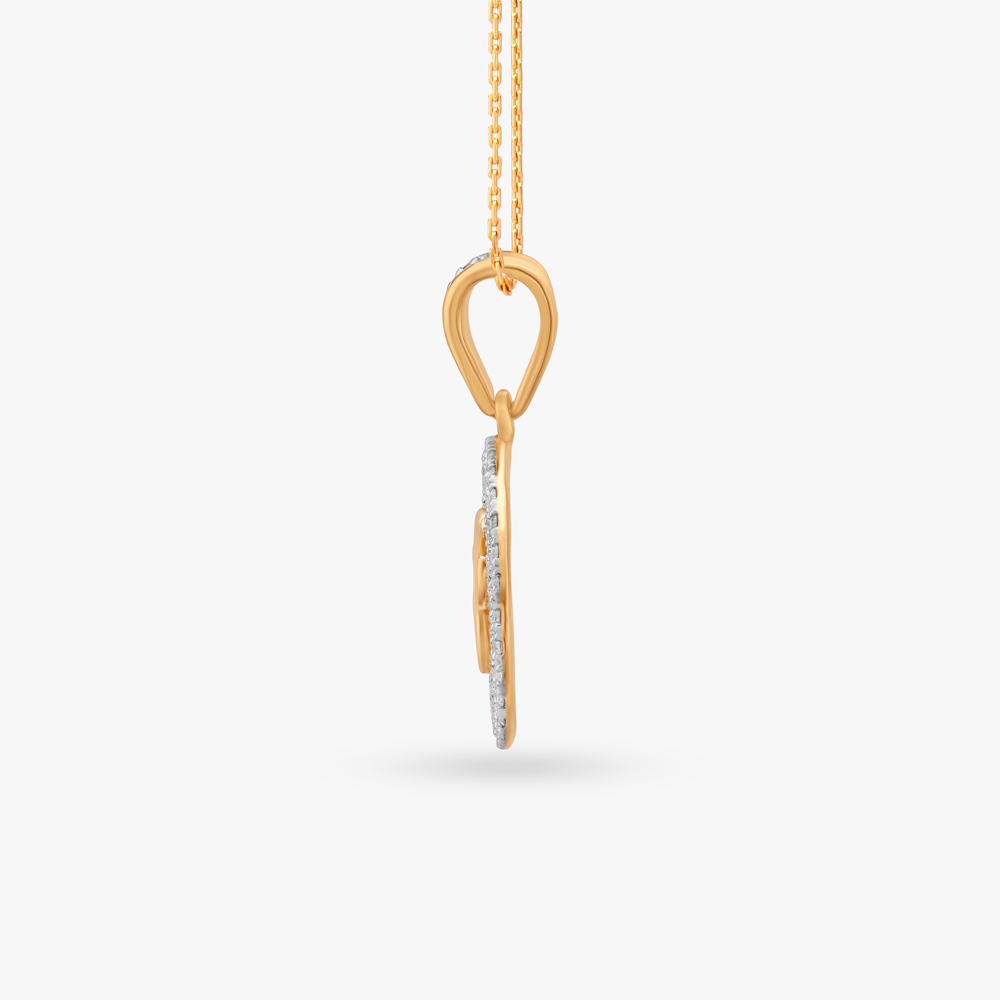 Universal Truth Ik Onkar Diamond Pendant
Universal Truth Ik Onkar Diamond Pendant