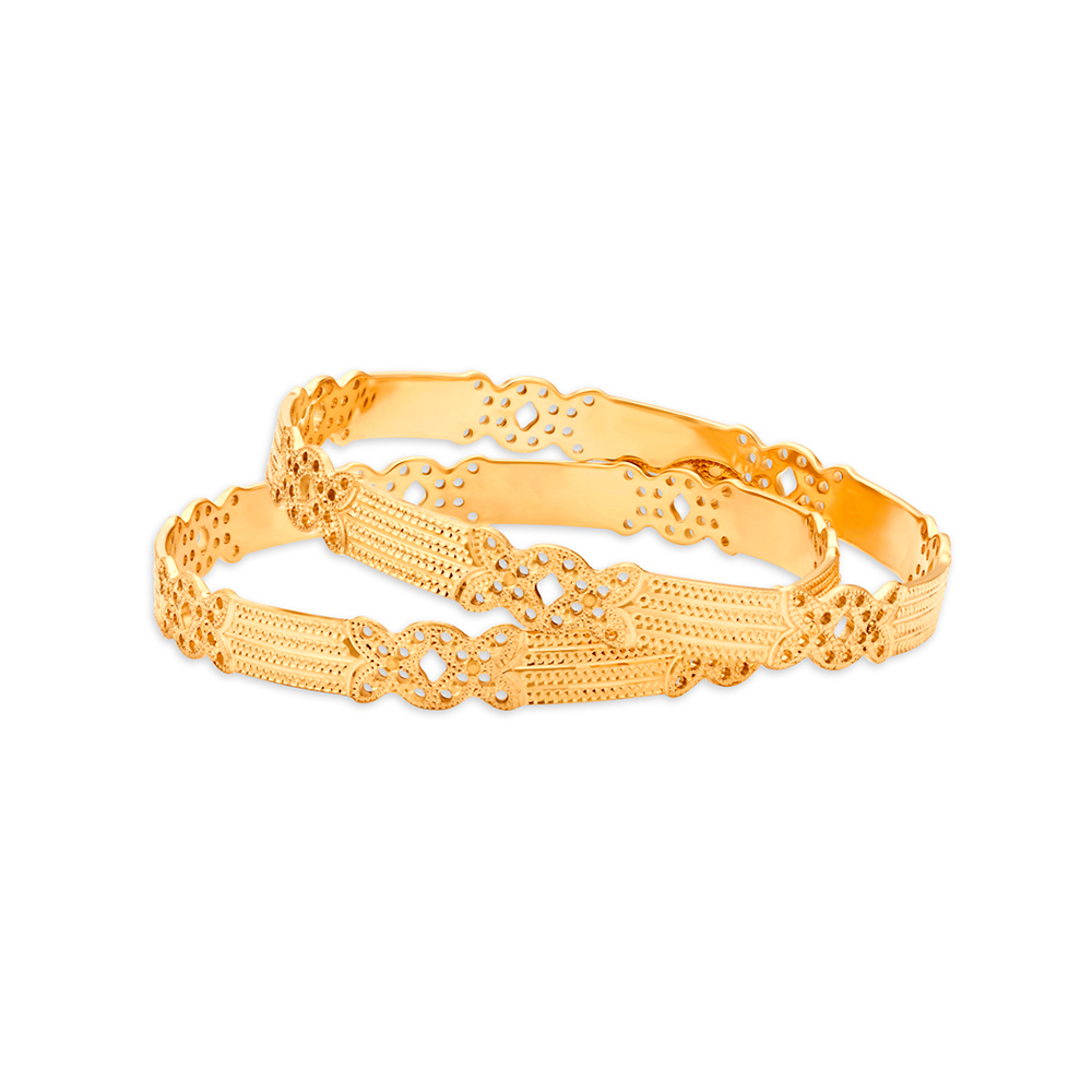 Filigree Gold Bangles
Filigree Gold Bangles