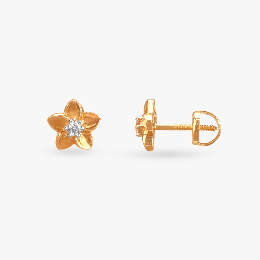 Dainty Bloom Diamond Stud Earrings For Kids
Dainty Bloom Diamond Stud Earrings For Kids