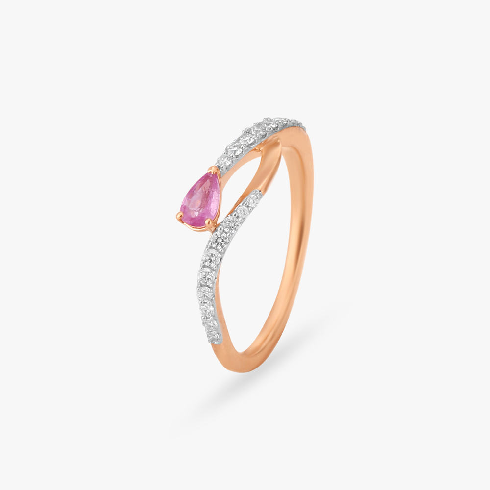Pink Marquise Diamond Finger Ring
Pink Marquise Diamond Finger Ring