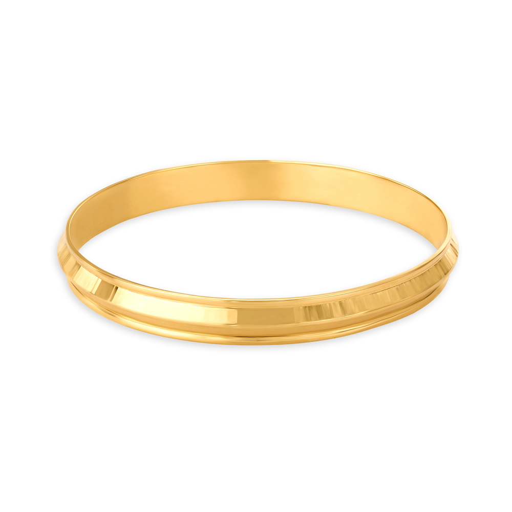 Bold Reflection Gold Kada for Men
Bold Reflection Gold Kada for Men
