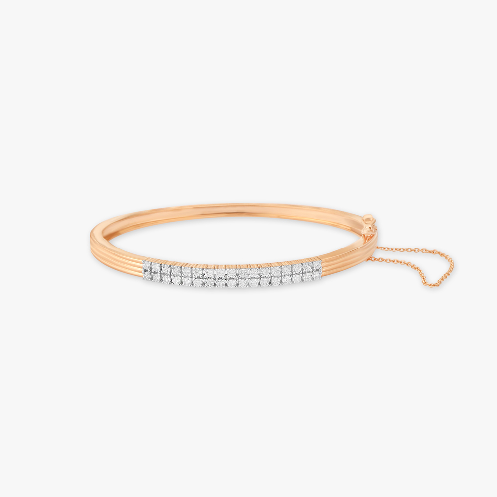 Linear Diamond Bangle
Linear Diamond Bangle
