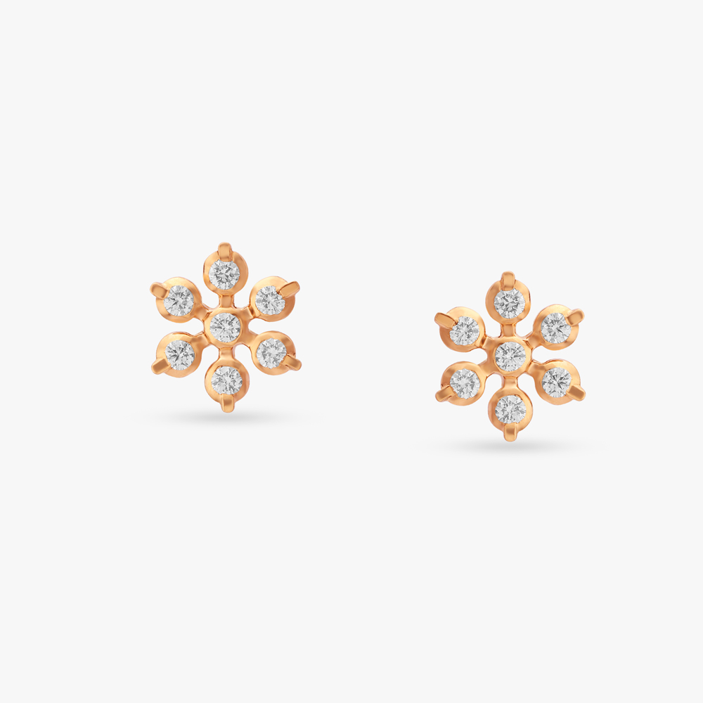 Hexagon Diamond Stud Earrings
Hexagon Diamond Stud Earrings