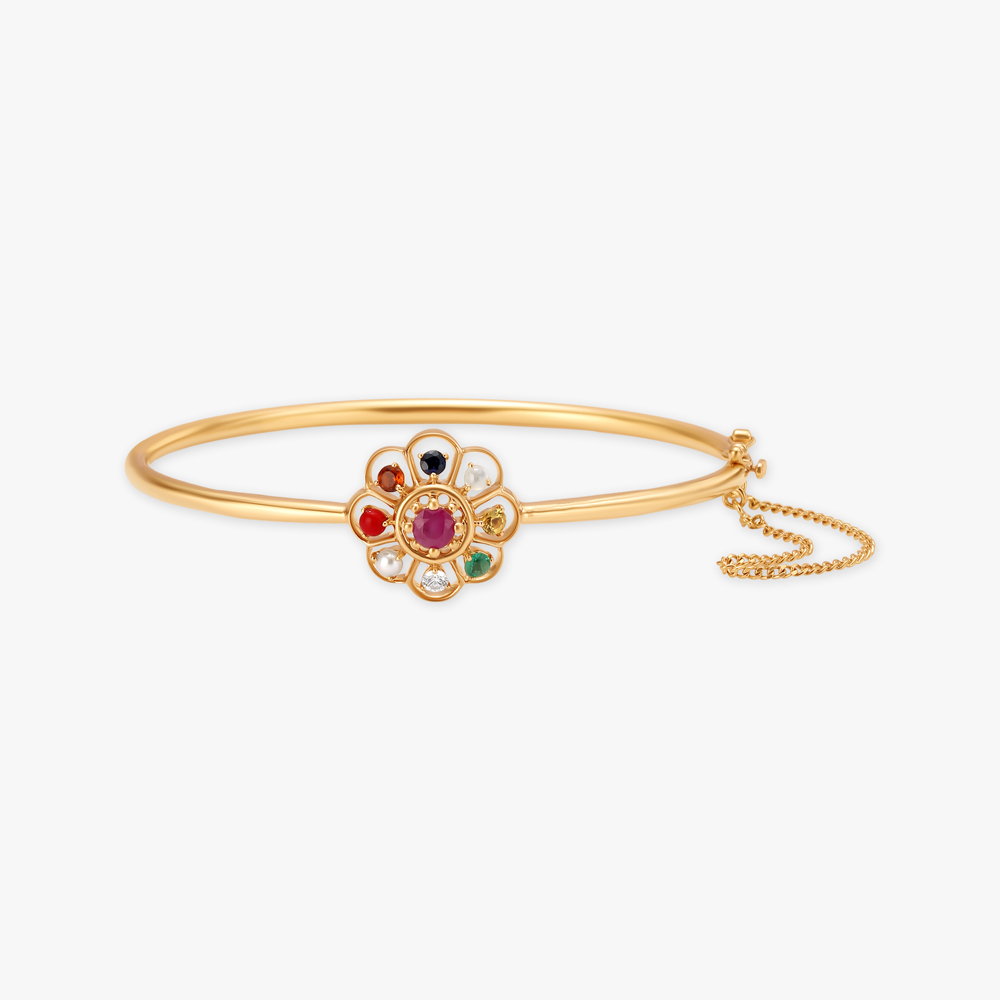 Colourful Floral Navaratnam Bangle
Colourful Floral Navaratnam Bangle