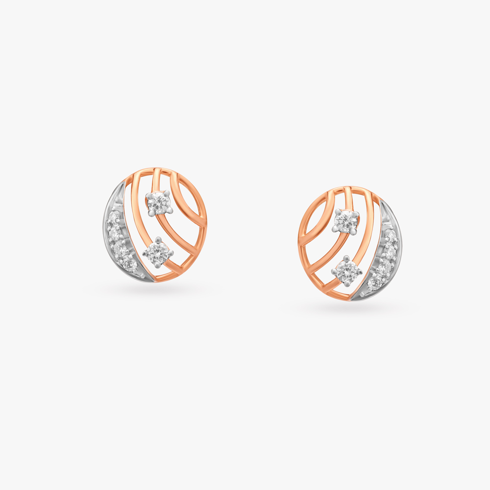 Twinkle Twirl Diamond Stud Earrings
Twinkle Twirl Diamond Stud Earrings