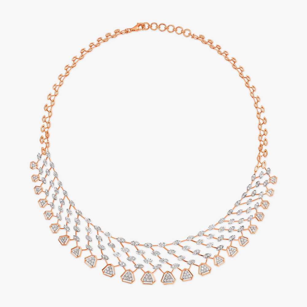 

Dreamcatcher's Whispers Natural diamond Necklace Set