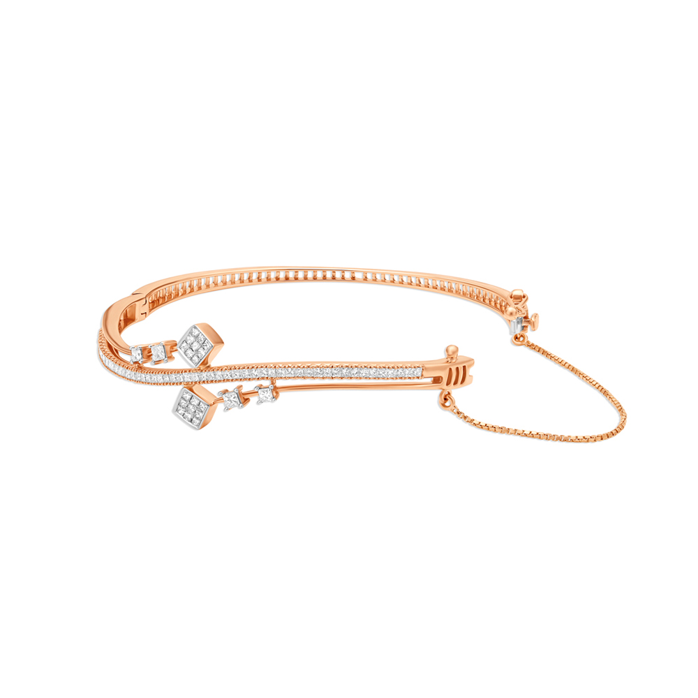 

Lustrous Diamond Bangle