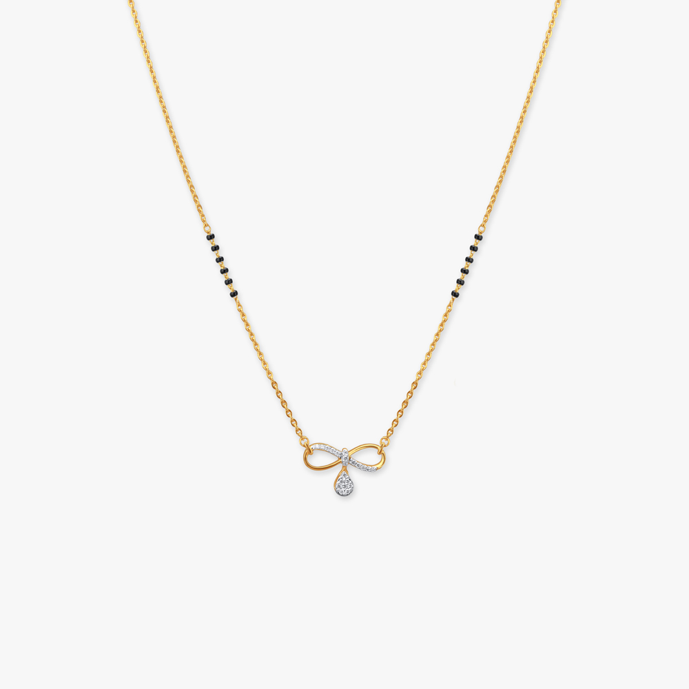 Infinity Spark Diamond Mangalsutra