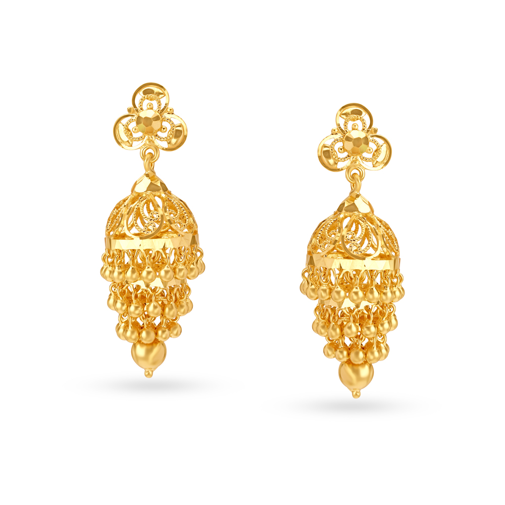 Graceful Traditional Jhumkas