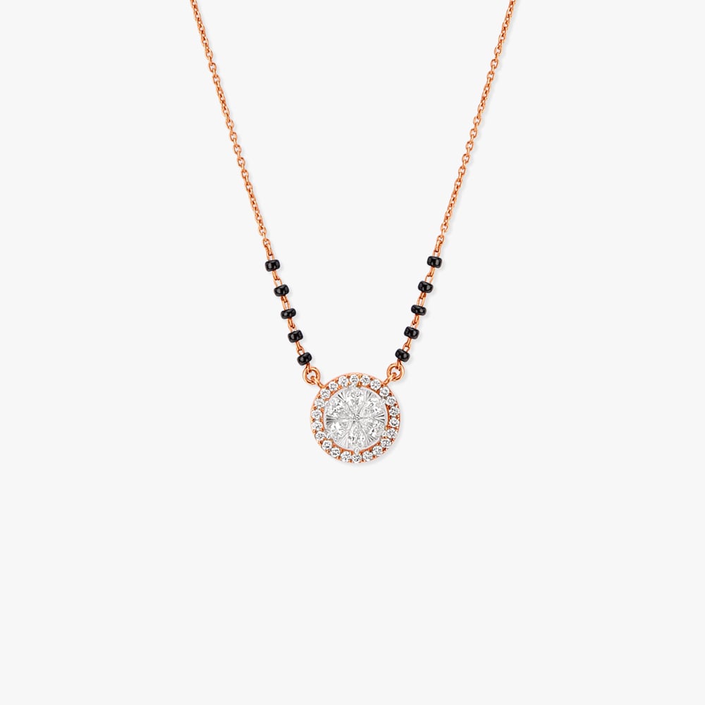 

Studded Elegance Diamond Mangalsutra