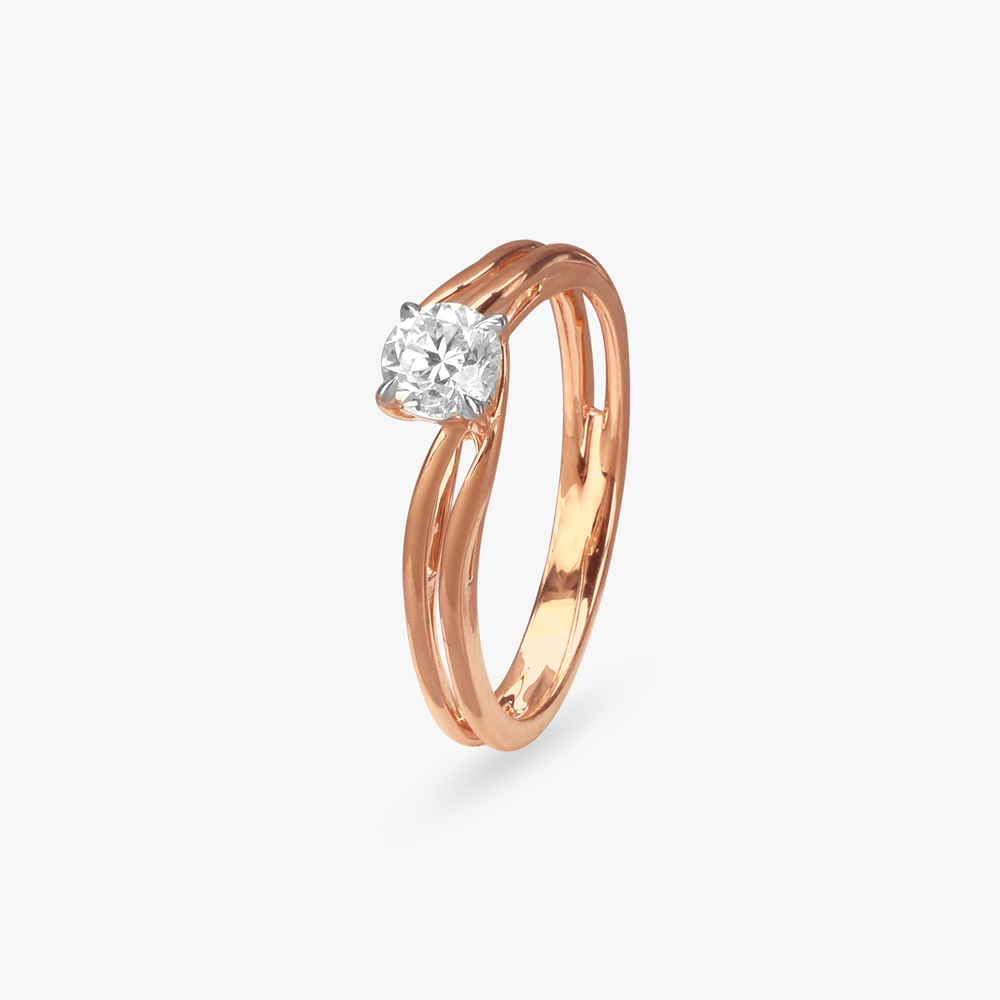 Forever Yours Diamond Solitaire Finger Ring