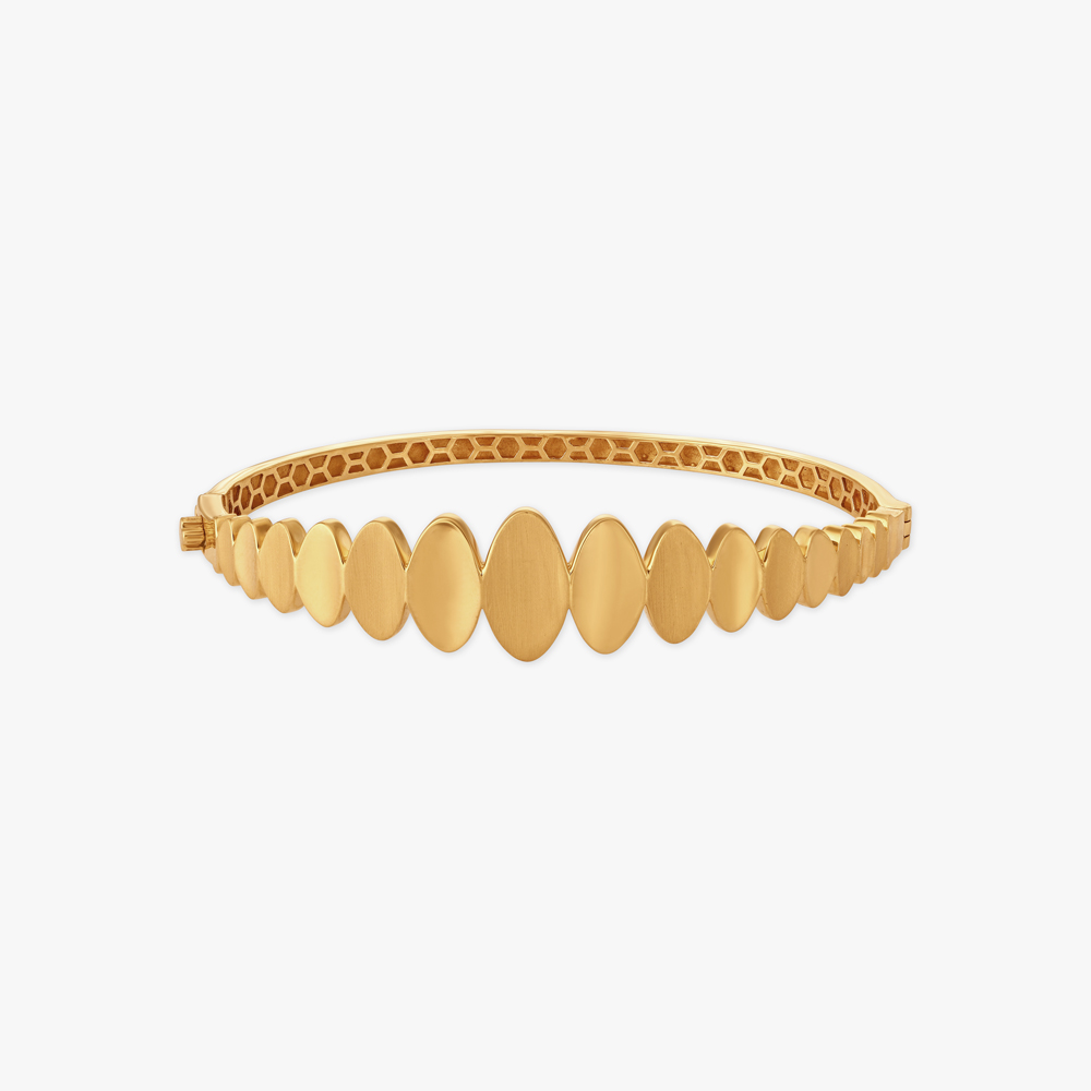 Unique Oval Bangle