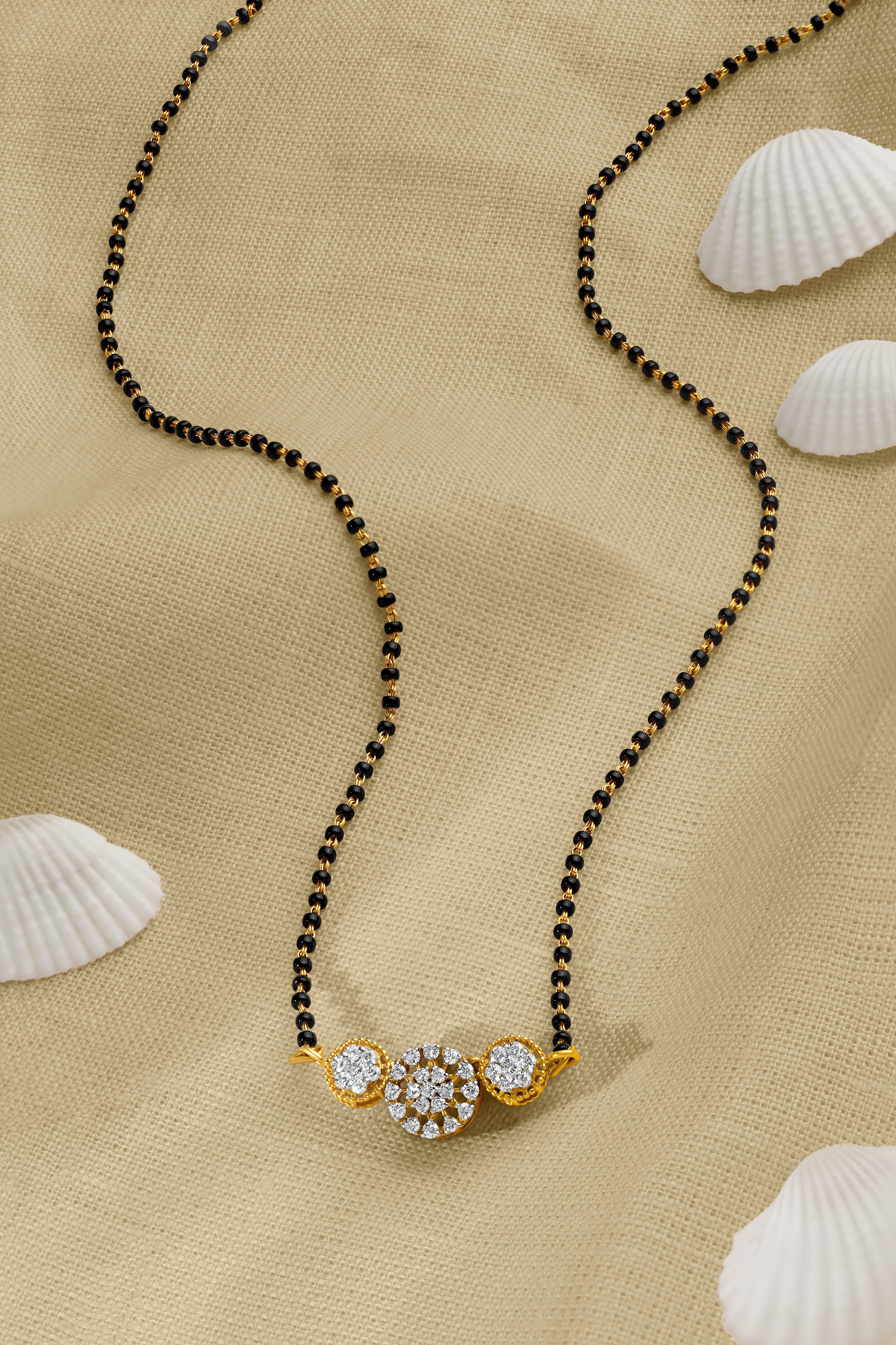 Radiant Geometric Diamond Mangalsutra