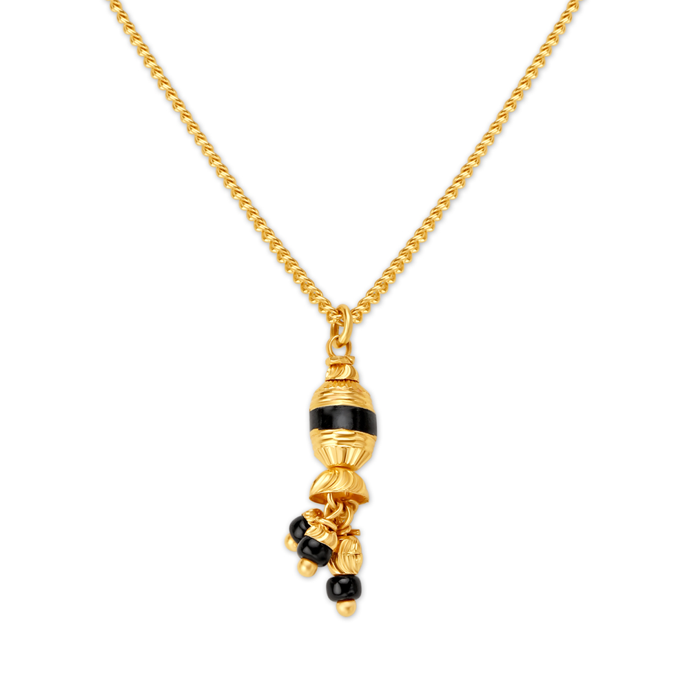 Sleek And Subtle Beads Mangalsutra