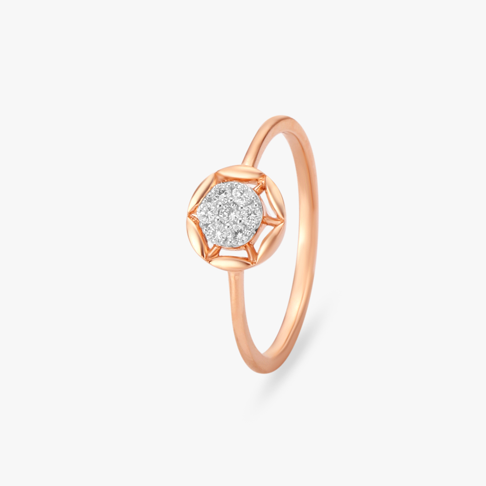 Flawless Cluster Diamond Ring
