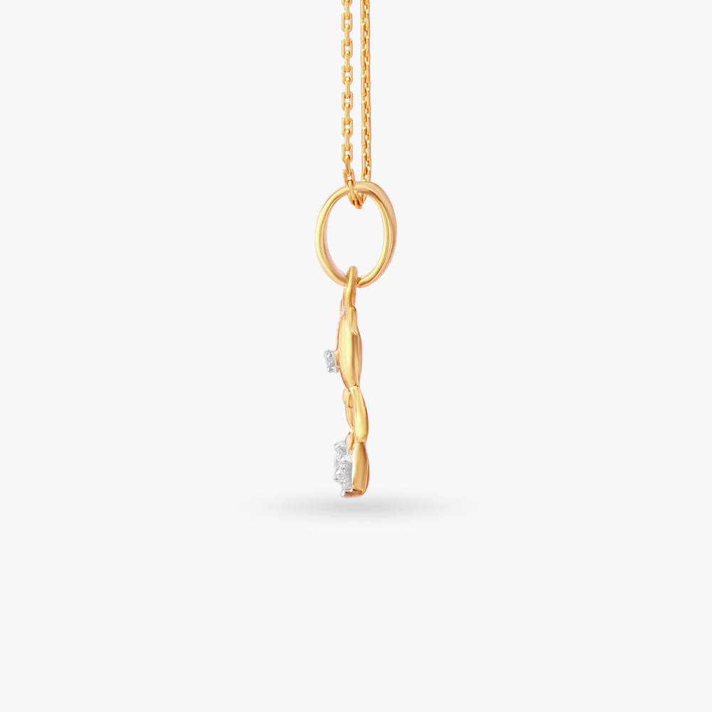 

Teddy Bear Diamond Pendant for Kids