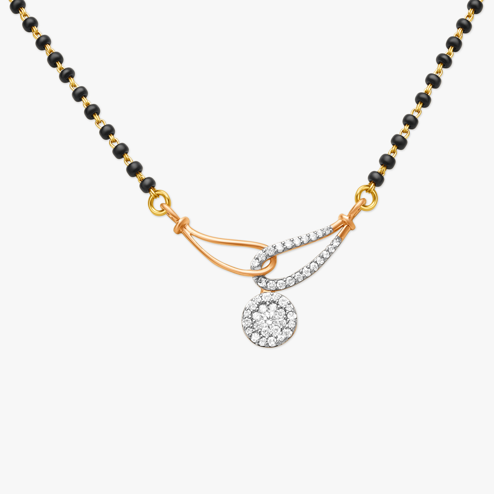 

Dainty Flower Mangalsutra
