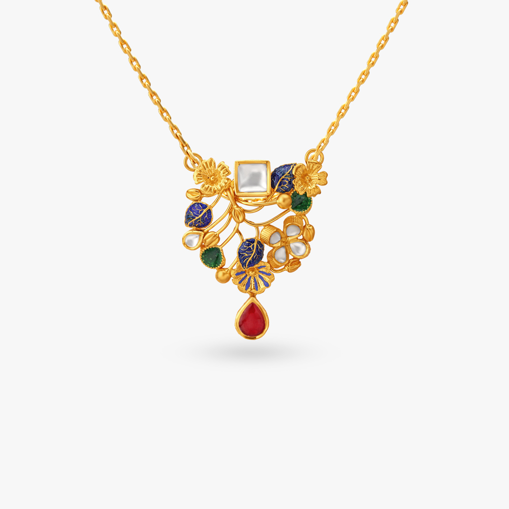 Garden Gold Pendant
