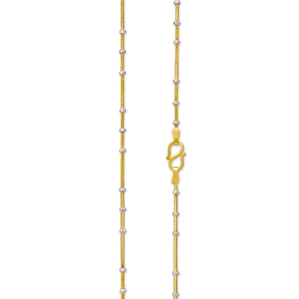 

Sleek Modern Gold Chain