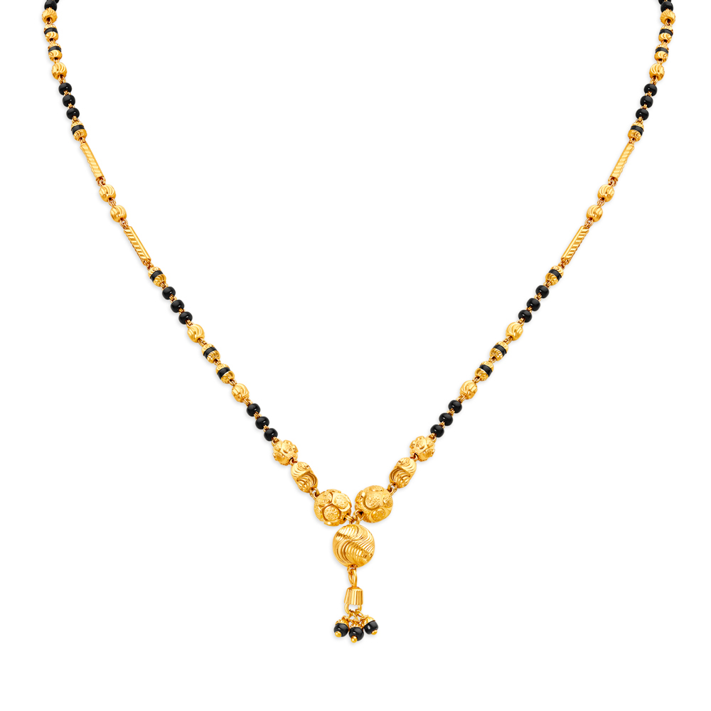 

Slender Radiant Gold Mangalsutra
