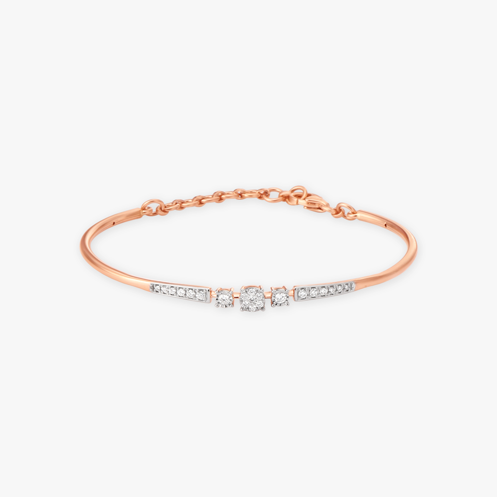Luminary Lattice Diamond Bangle