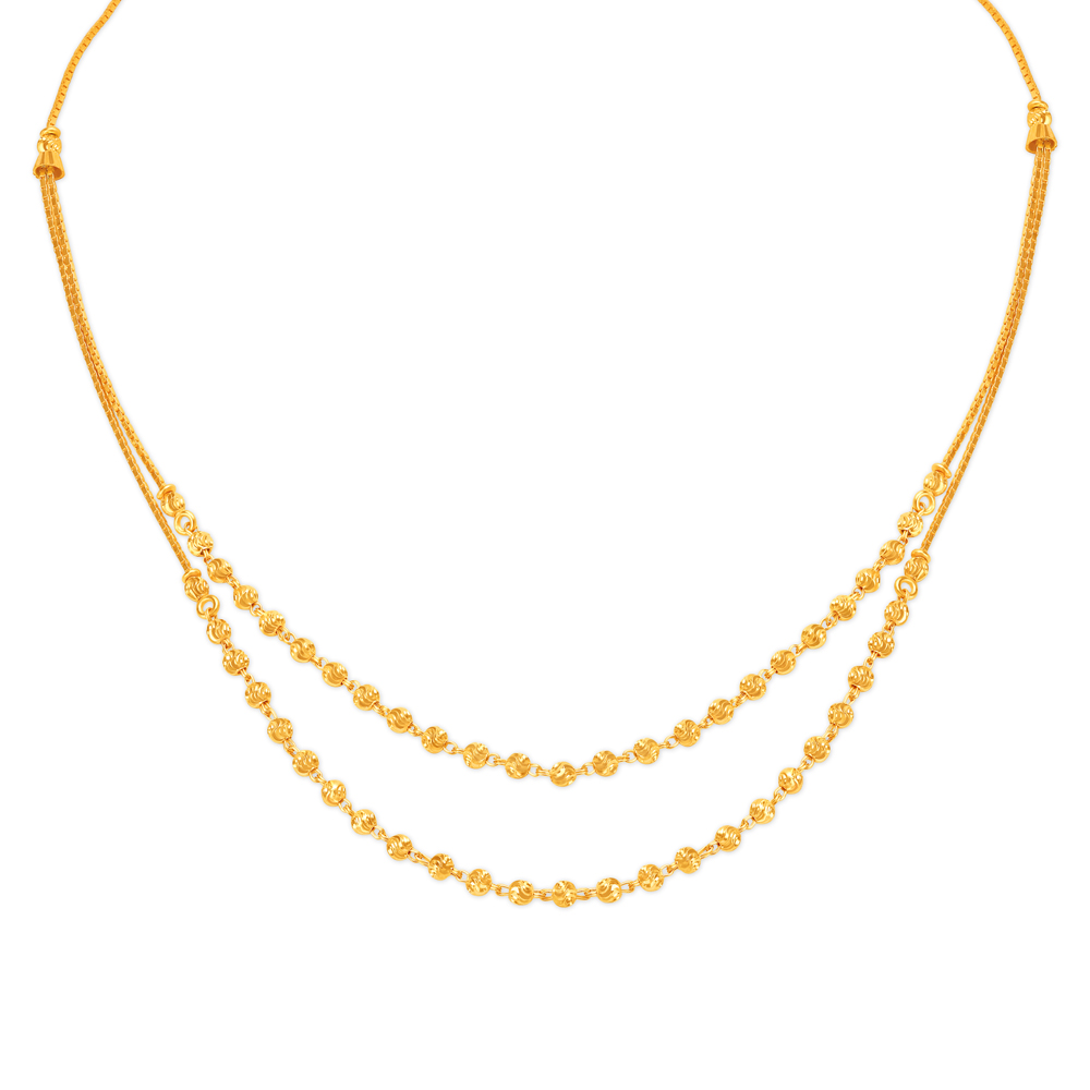 Elegant Double Tier Chain