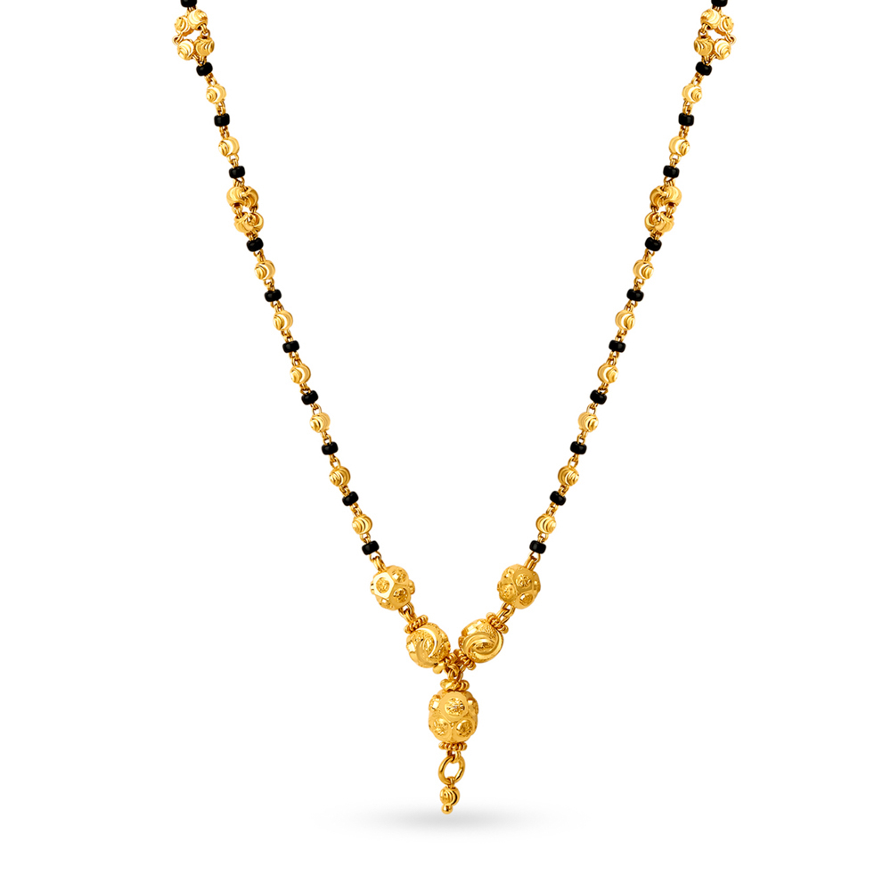 

Textured Mangalsutra