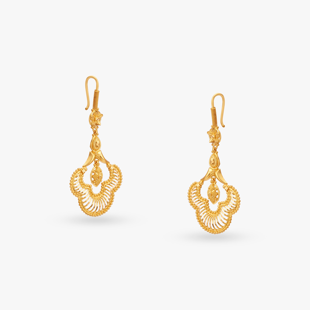 Elegant Gold Hoop Earrings