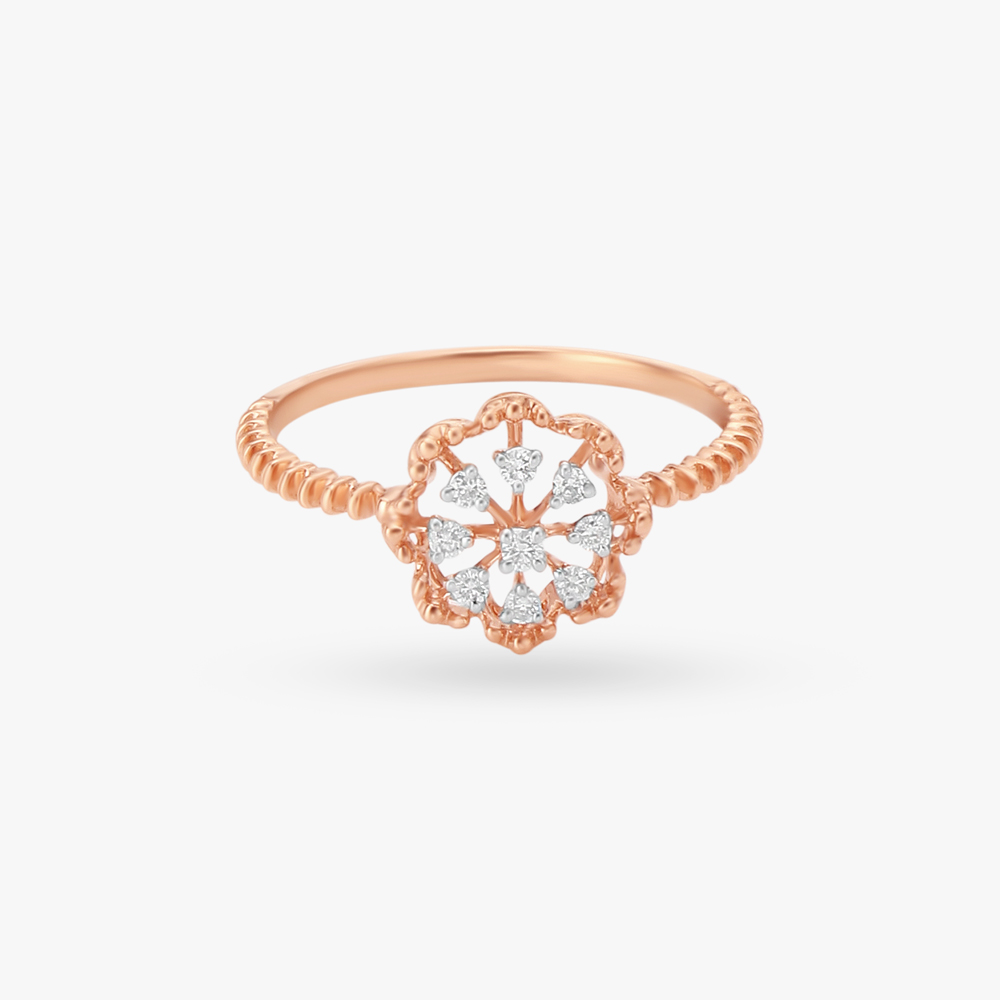 

Evergreen Floral Diamond Ring