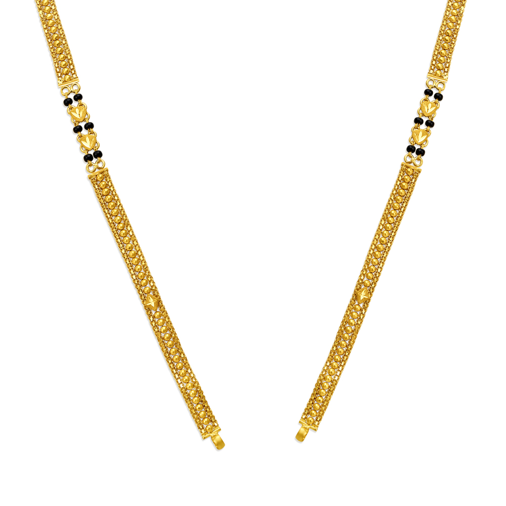 

Captivating Mangalsutra Chain in Yellow Gold