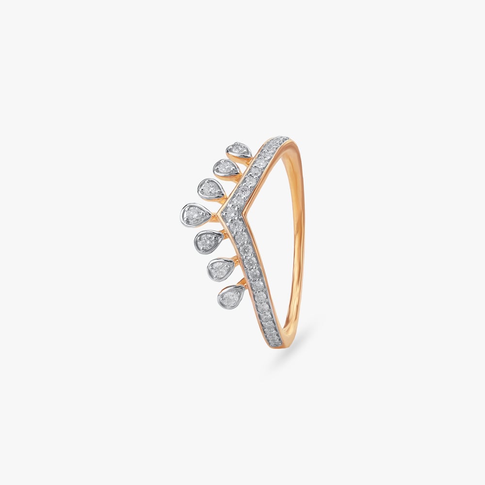 Radiant Vanki Diamond Ring