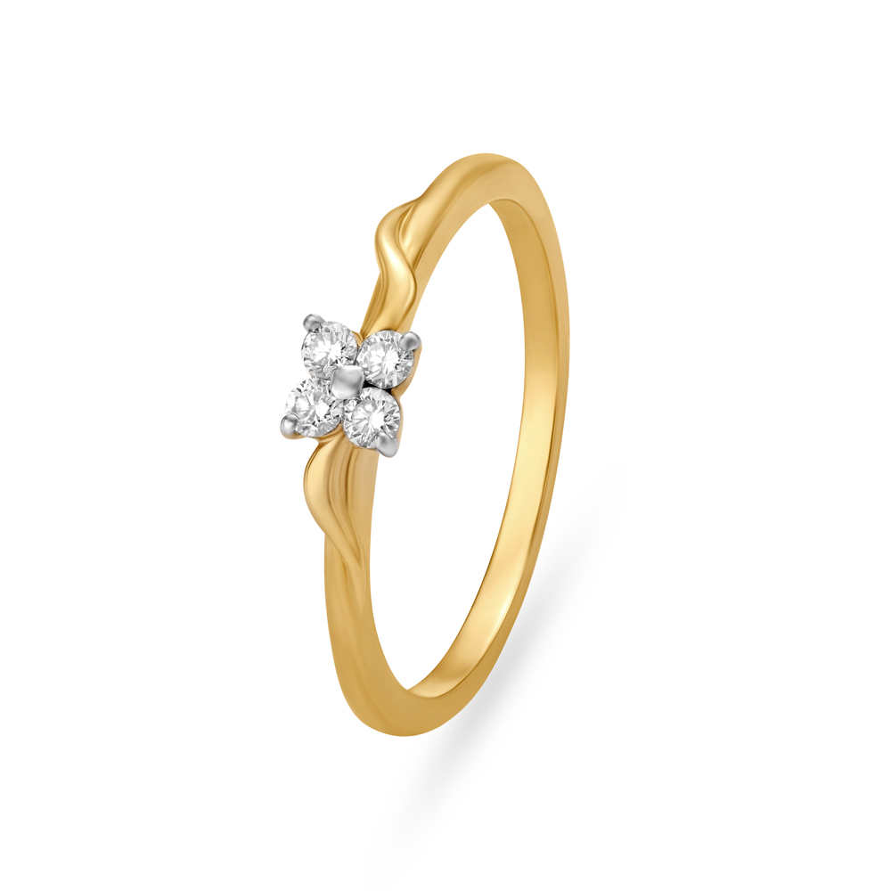 

Petite Diamond Finger Ring
