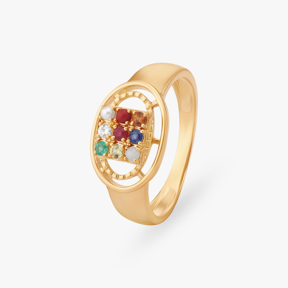 Nine Wonders Finger Ring For Men