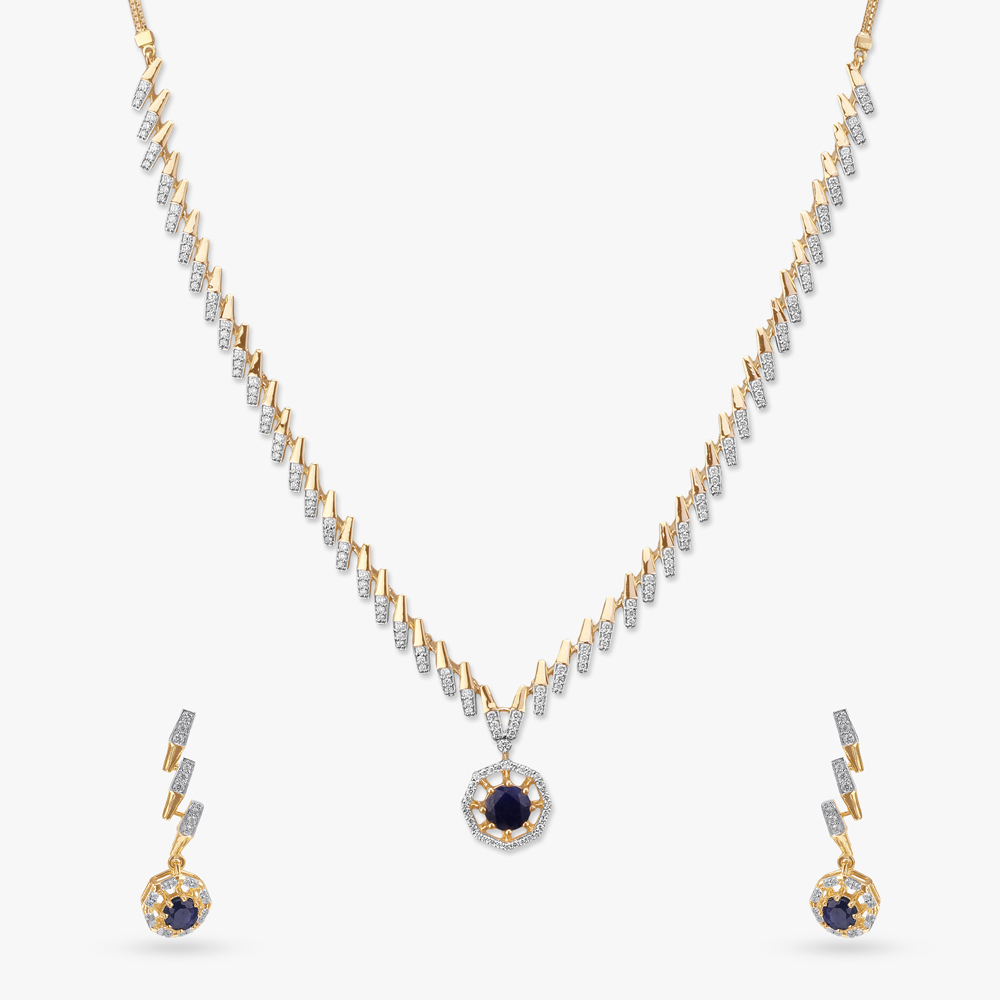 

Twilight Glam Diamond Necklace Set