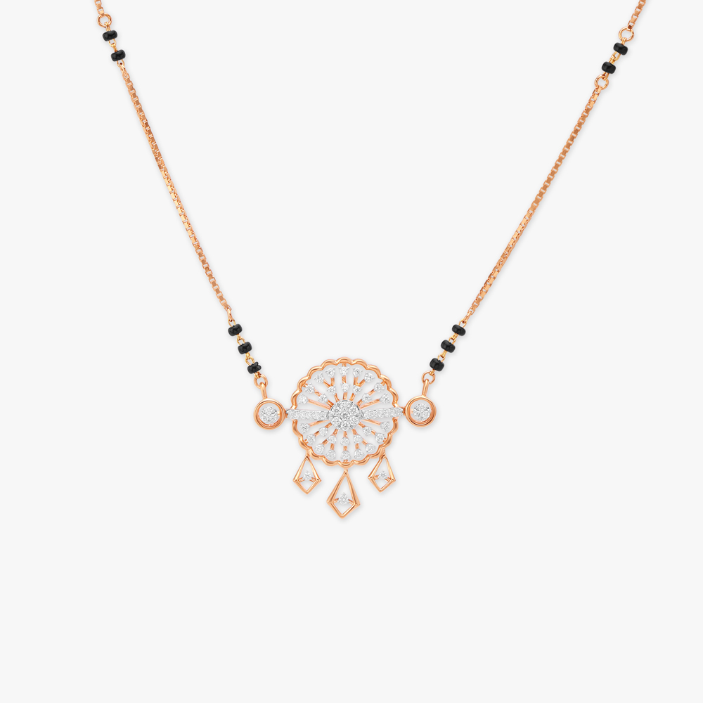 Glamorous Mundavalya Diamond Mangalsutra