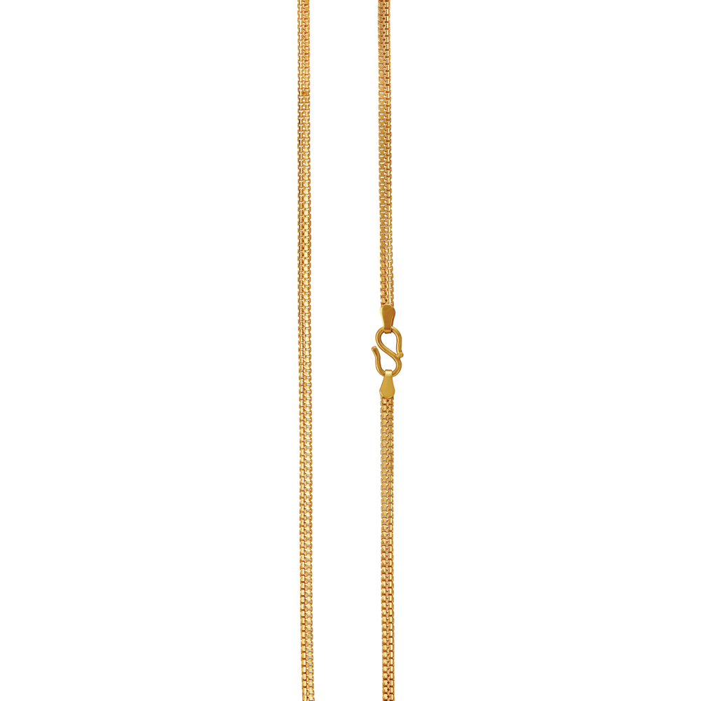 

Lustrous Mesh Gold Chain