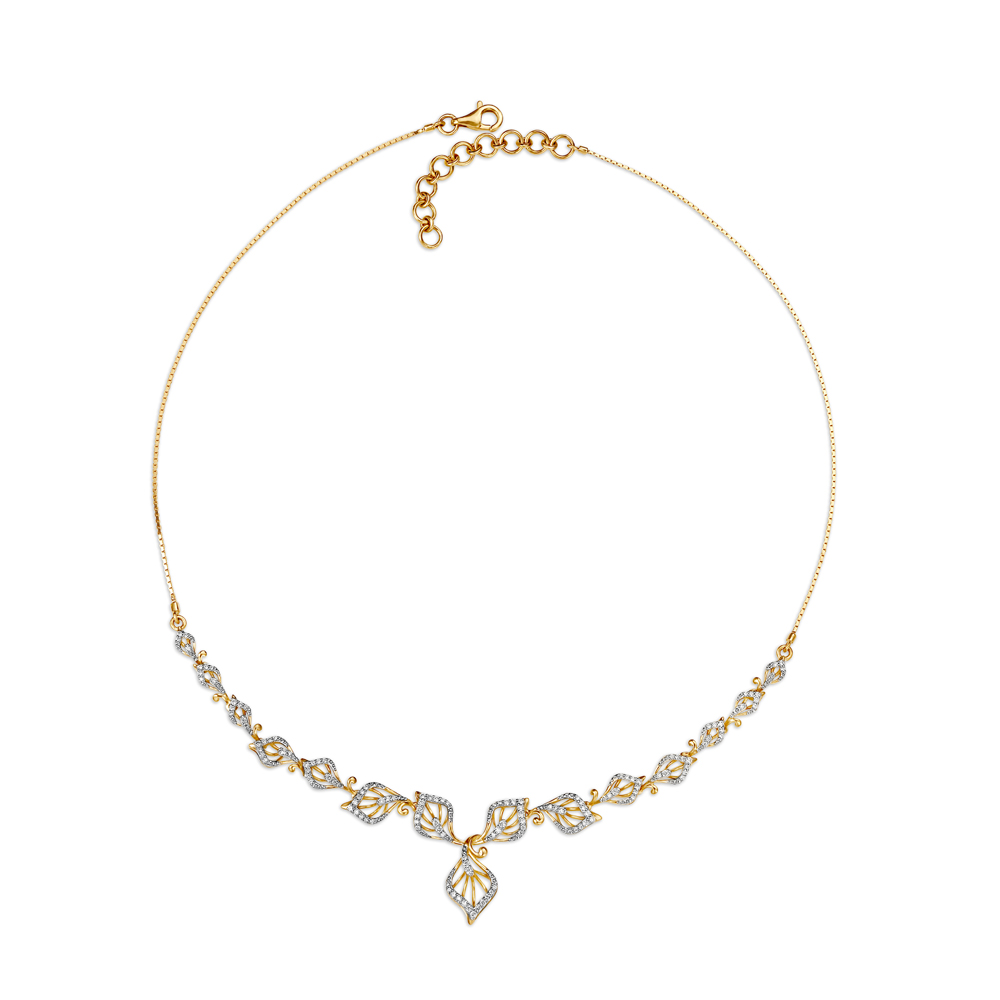 

Enchanting Diamond Necklace Set