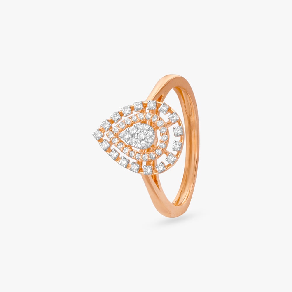 Raindrop Radiance Diamond Ring