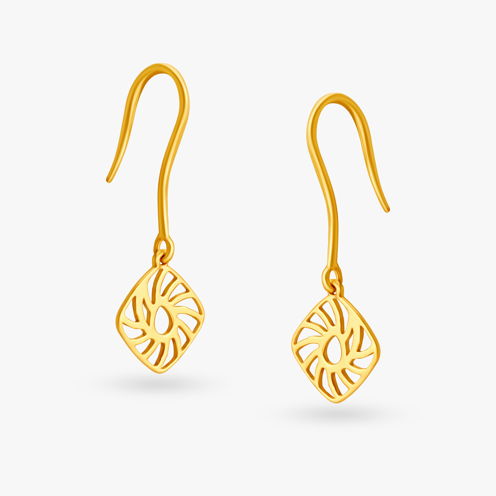 Eclectic Abstract Hoop Earrings for Kids