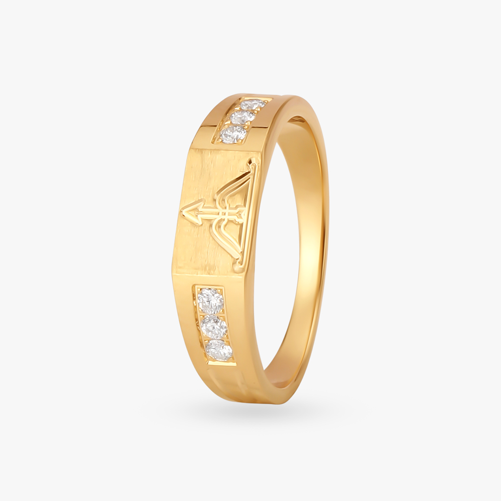 Ram Diamond Ring For Men