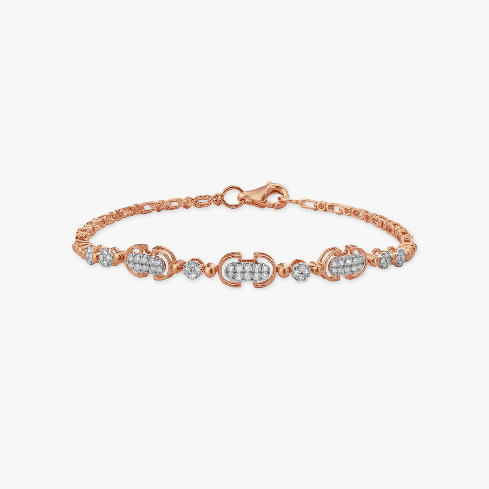 Sparkle Link Diamond Bracelet