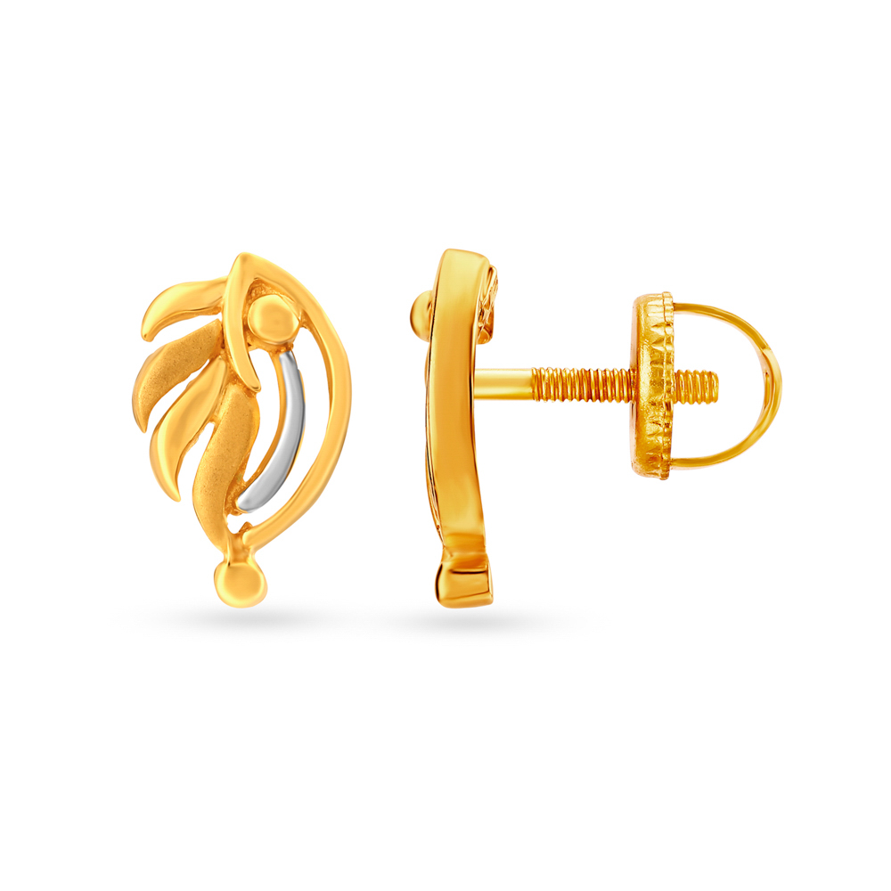 

Alluring Gold Fish Studs for Kids