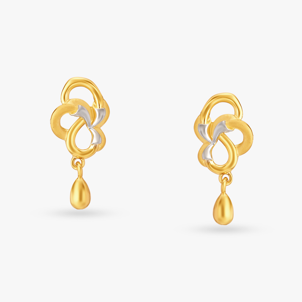 

Unfading Modesty Drop Earrings