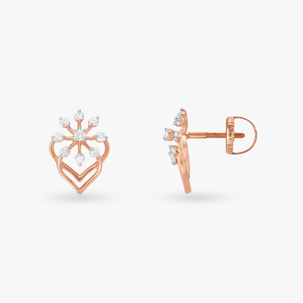 

Radiant Diamond Stud Earrings